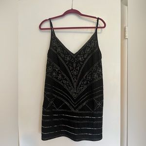NYE Beaded Shift Dress
